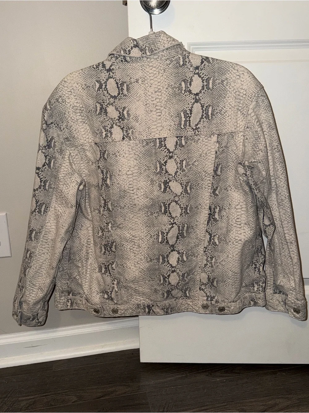 Free People Snakeskin Jacket
